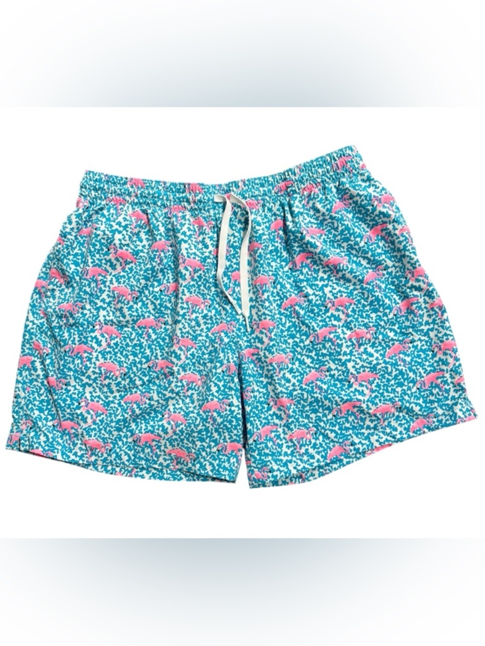 Chubbies The Domingos Are For Flamingos Classic Swim Trunks 5.5" Size XXL